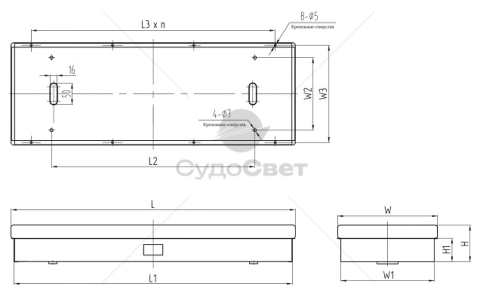 СК-202–1LED / СК-202–2LED